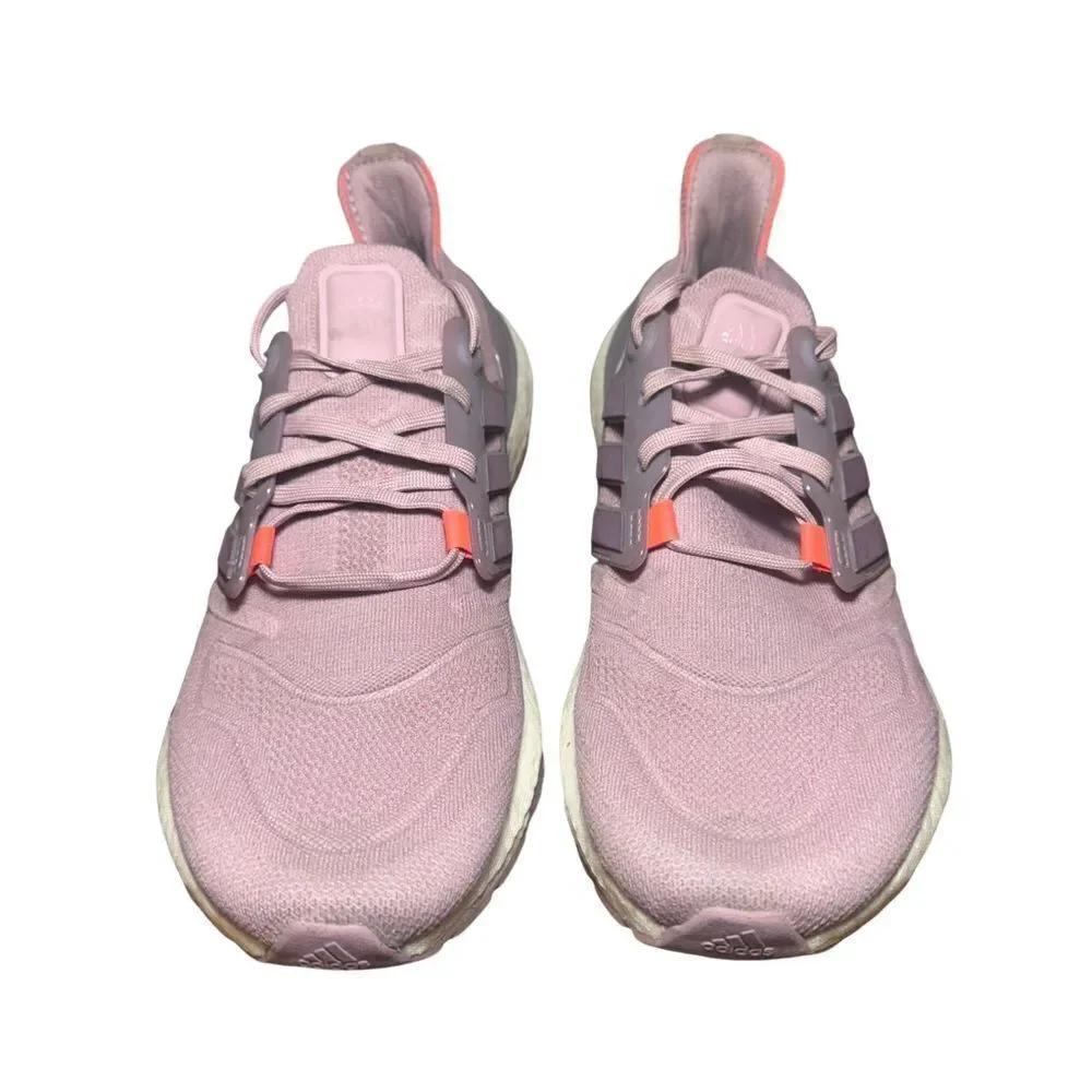 Adidas Women's Lavender and Coral Sneakers size 10.5